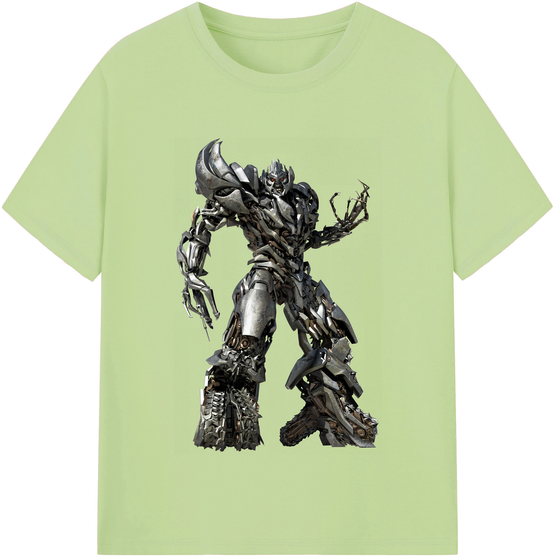 （画像用） Transformers トランスフォーマー 綿100％半袖Tシャツ（フロントプリント）